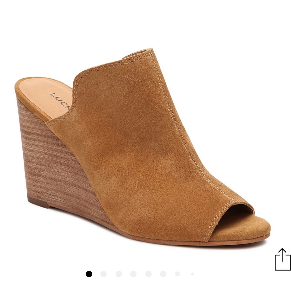 Lucky Brand Reygan Wedge Sandals Size 9